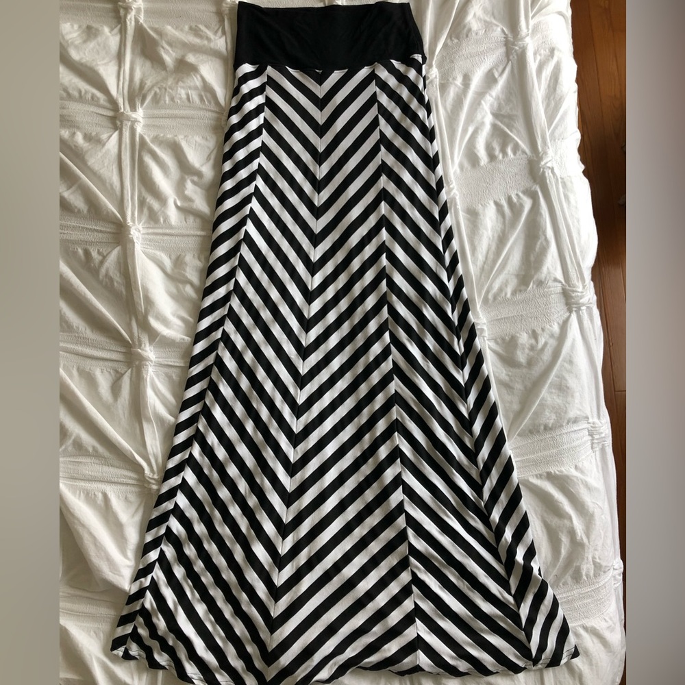 Buffalo David Bitton Chevron Maxi skirt